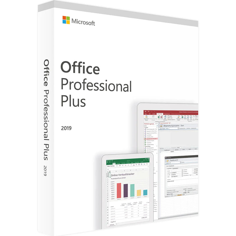 Microsoft Office 2019 Professional Plus - 32/64 Bits | Licencia ESD original